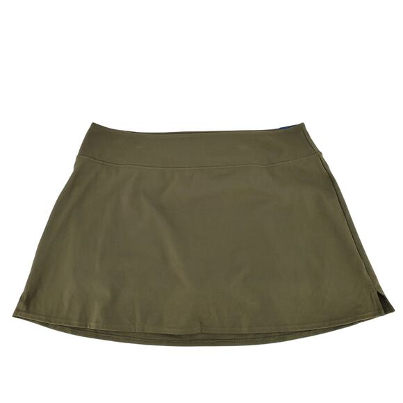 DSG Womens XXL Performance Momentum High Rise Skort Inky Olive Green New - Picture 1 of 8